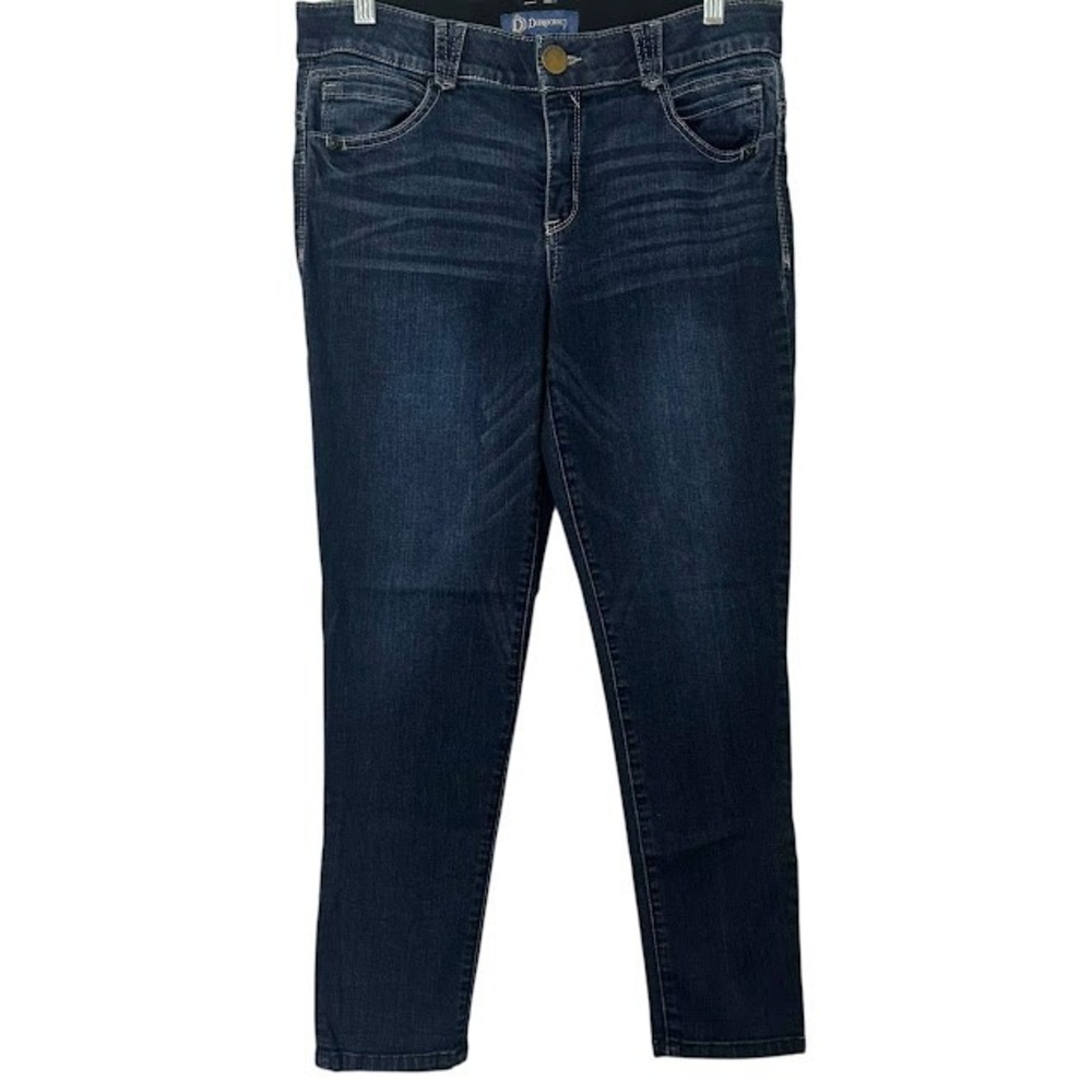 Democracy‎ Ab Technology "Ab"solution Skinny Dark Wash Jeans Womens 10
